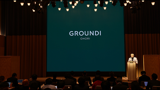 新ハイエンドレジデンス『GROUNDI』発表会